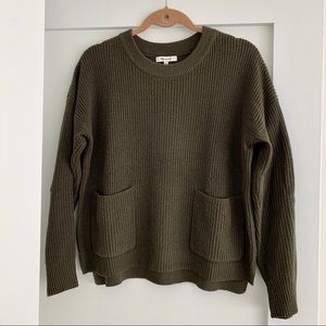 Madewell Patch Pocket Pullover Sweater